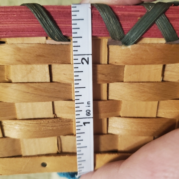 Shallow apple shaped basket - Picture 6 of 6